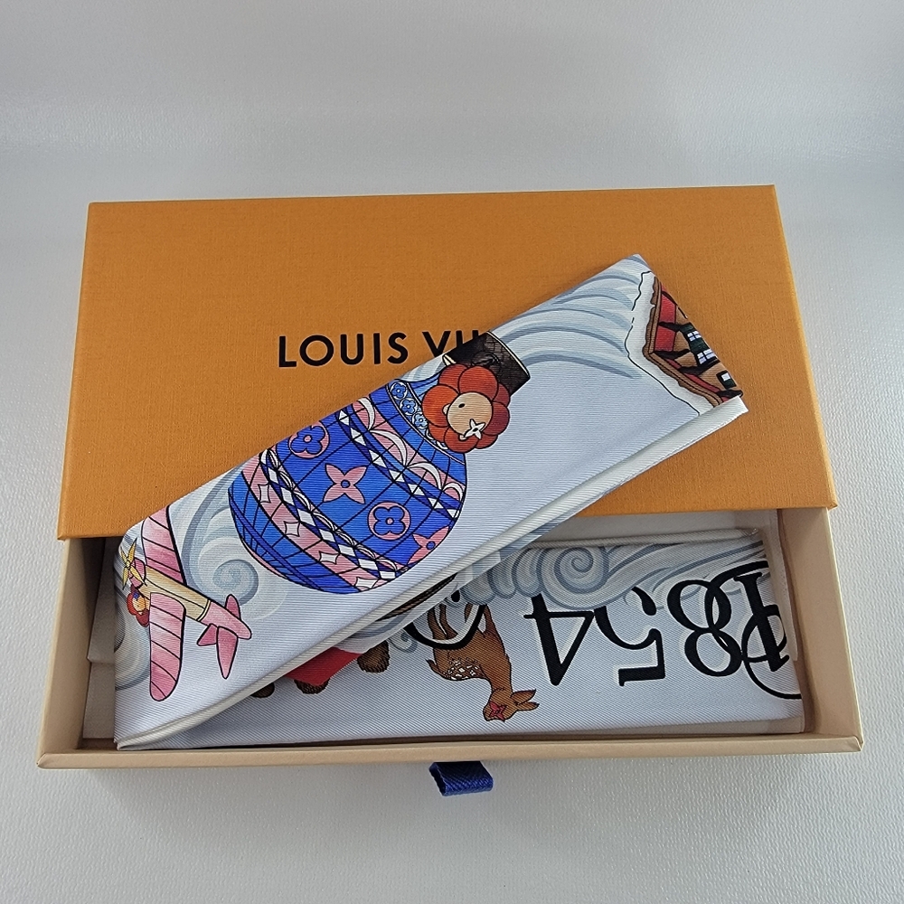 NWT LOUIS VUITTON Vivienne Winter Holiday BB Bandeau Twilly - Picture 4 of 12